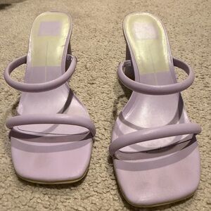 Dolce Vita Lavender Strappy Heels